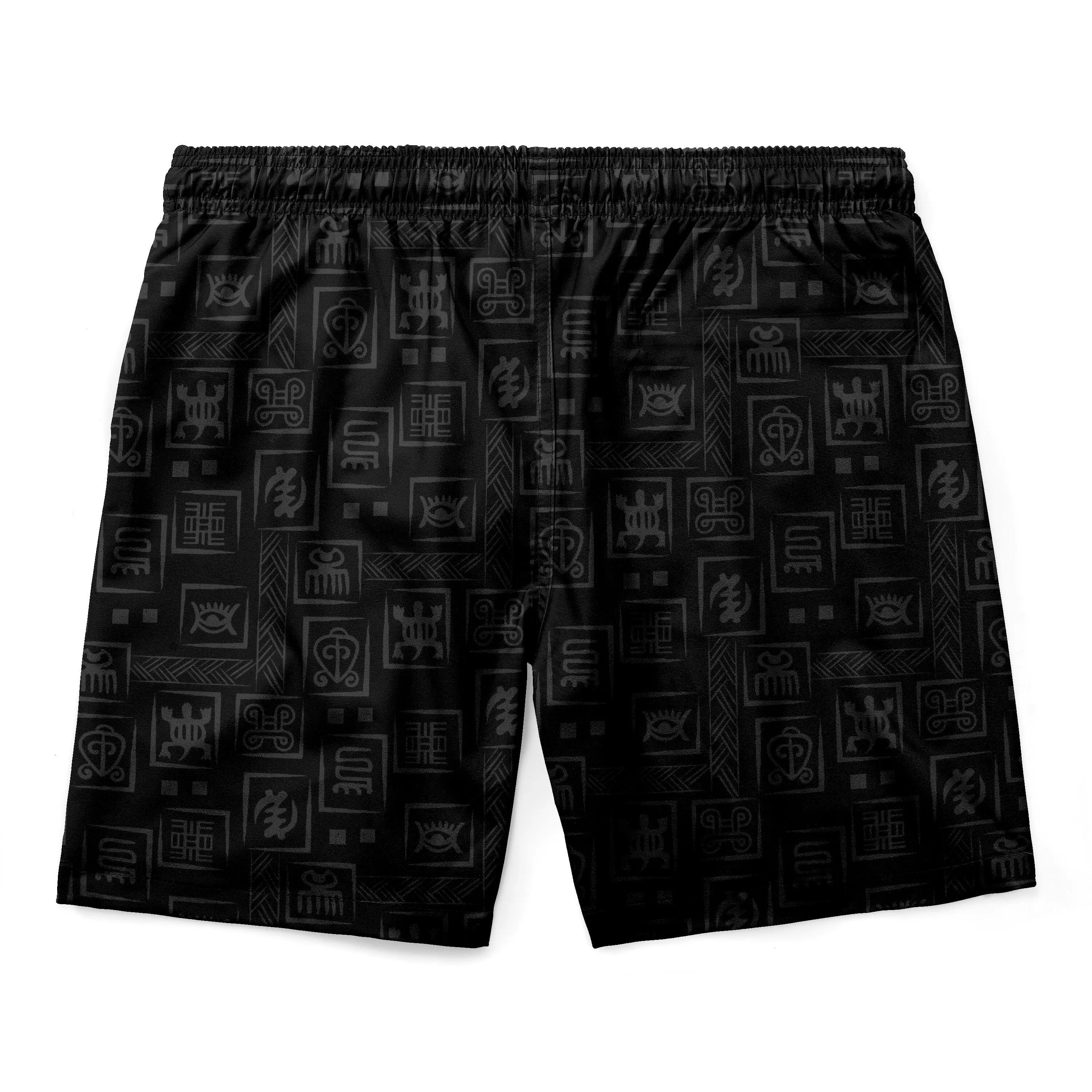 Adinkra Symbols Print T-shirt and Shorts Set